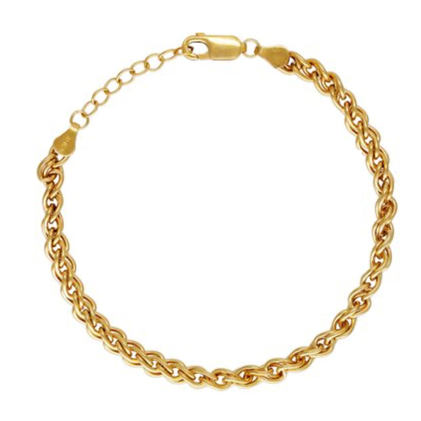 14k Gold Filled Wheat Chain - 18cm