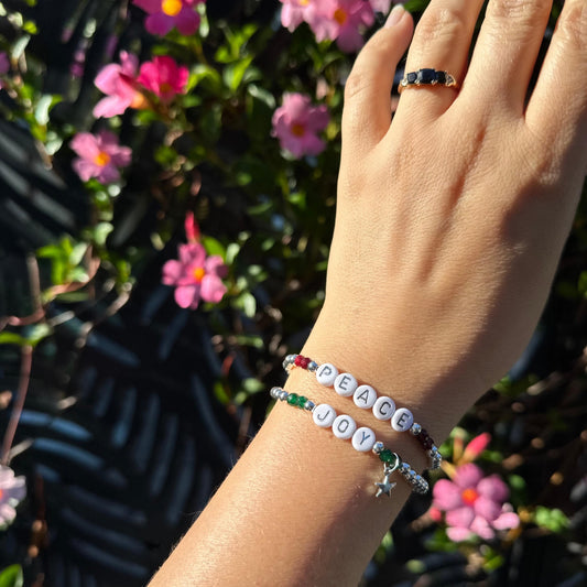Sterling Silver Christmas Bracelet