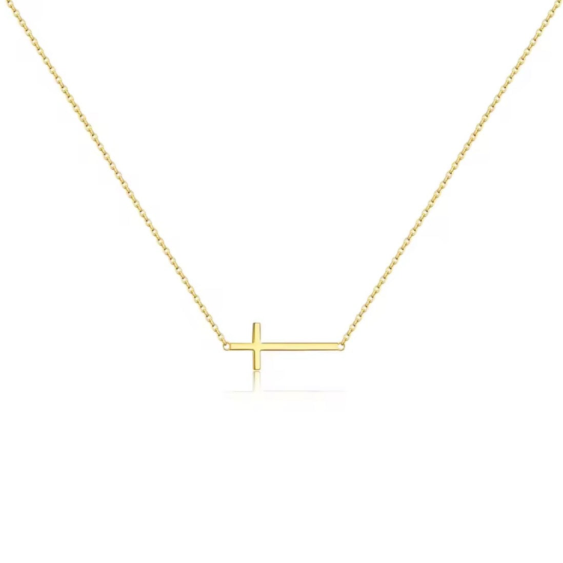 Gold Cross Necklace