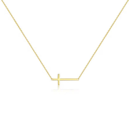 Gold Cross Necklace