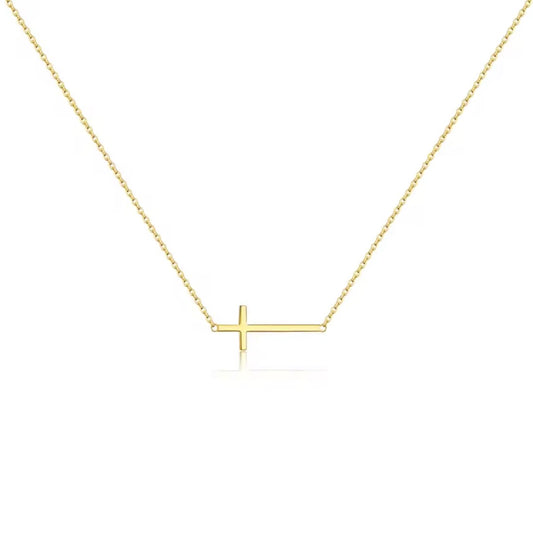 Gold Cross Necklace