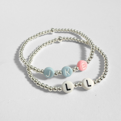 Tiny Personalised Initials Bracelet
