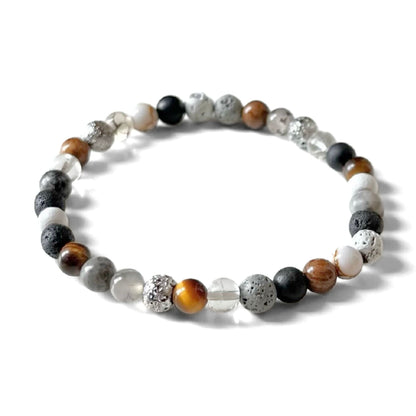 ‘Elements’ Bracelet Mixed Stone & Wood