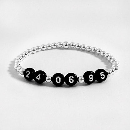Personalised Date Number Bracelet