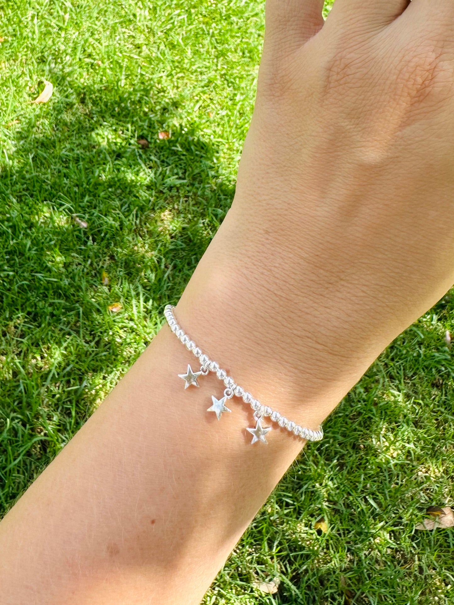 Tiny Stars Sterling Silver Bracelet